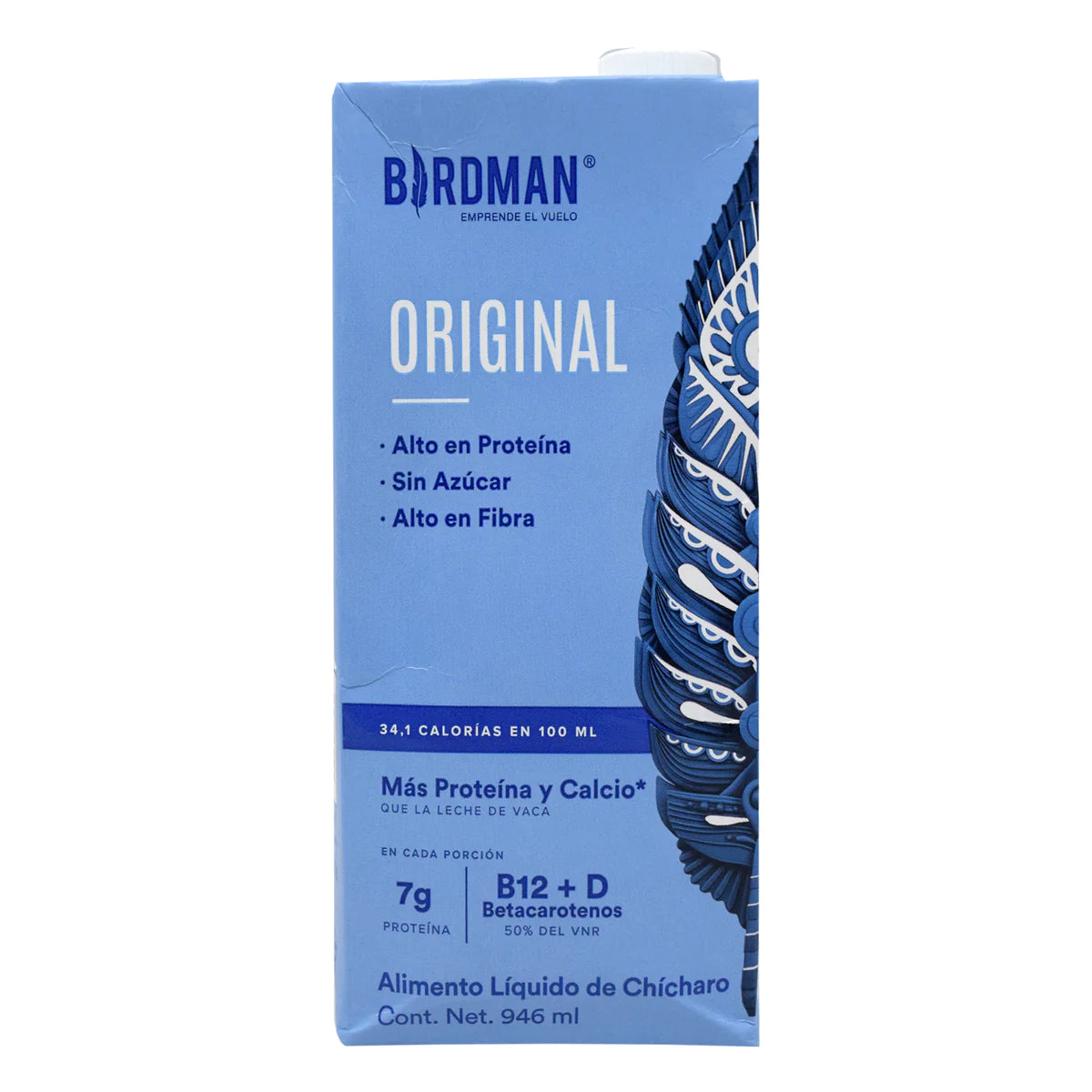 Bebida vegetal entera, falcon 946ml tipo leche.