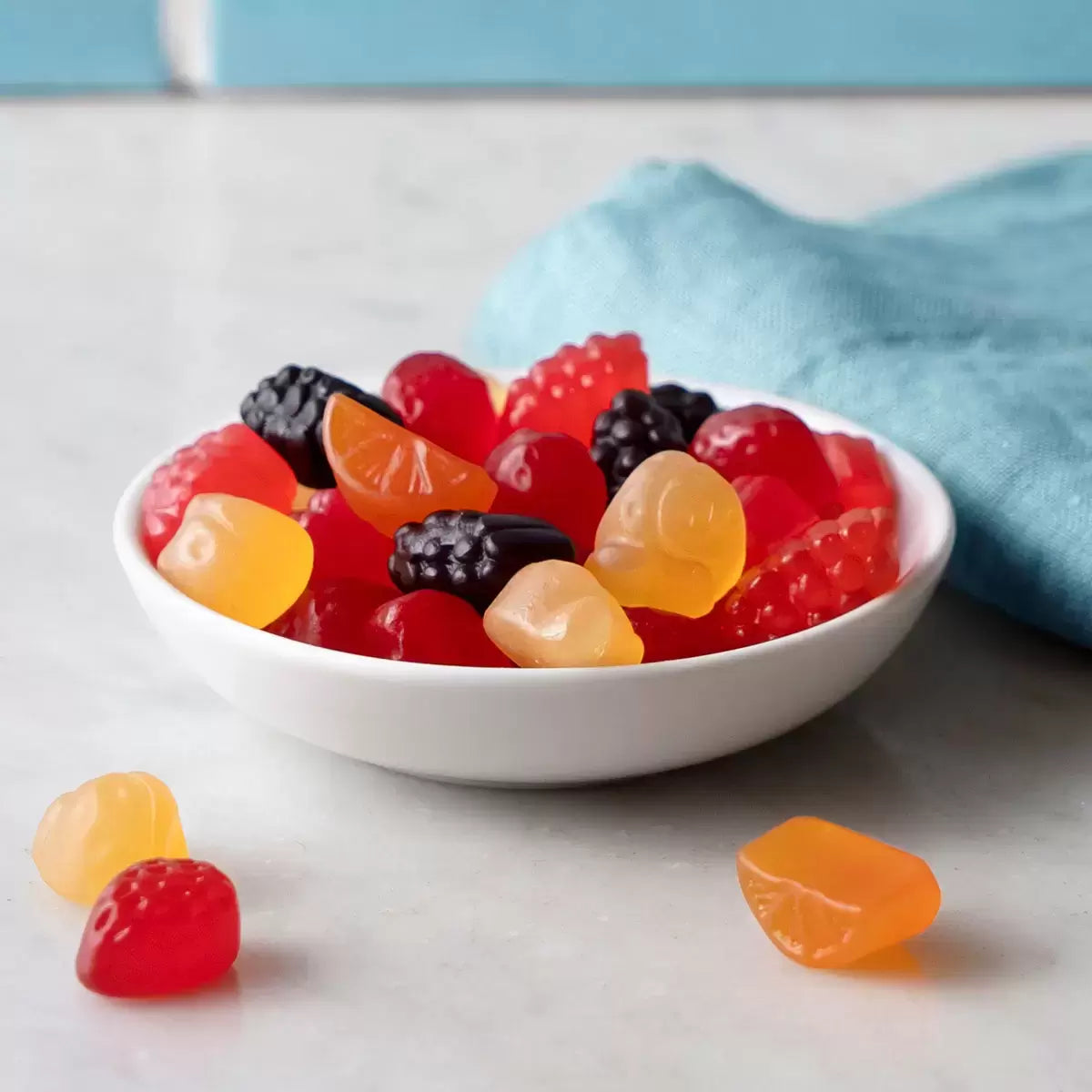 Gomitas hechas con frutas, 22.7g