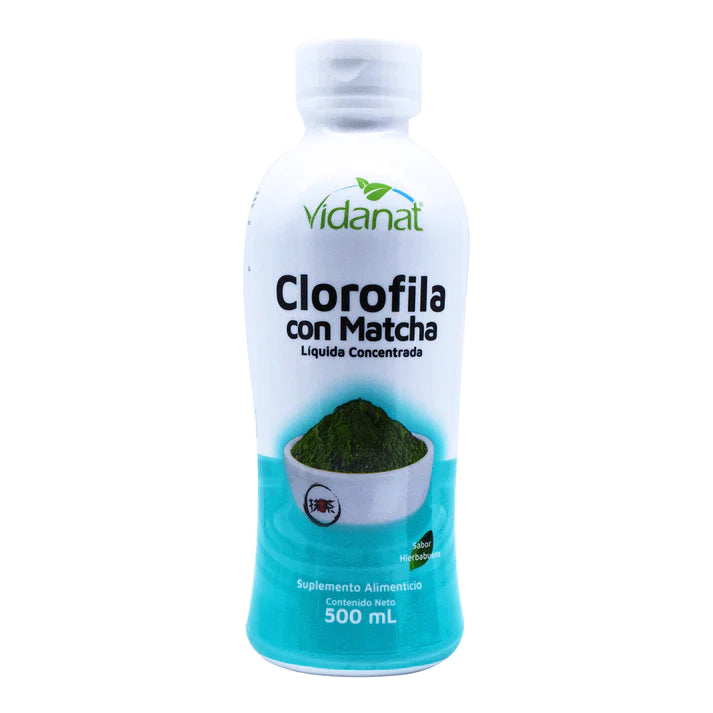 Clorofila Líquida Concentrada Con Matcha