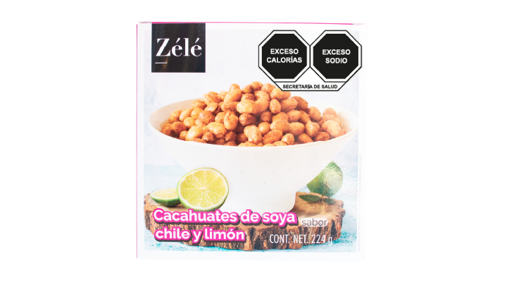 Cacahuate chile limón, zelé.