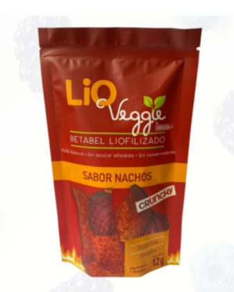 Betabel Liofilizado Sabor Nachos 12g.