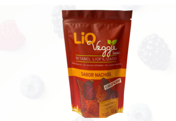 Betabel Liofilizado Sabor Nachos 12g.