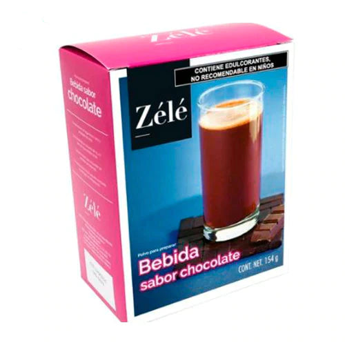 Polvo para preprar bebida sabor chocolate, 1 sobre zelé.