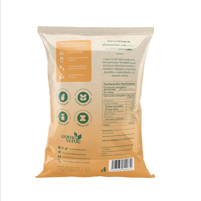 Camote horneado natural, 60g.