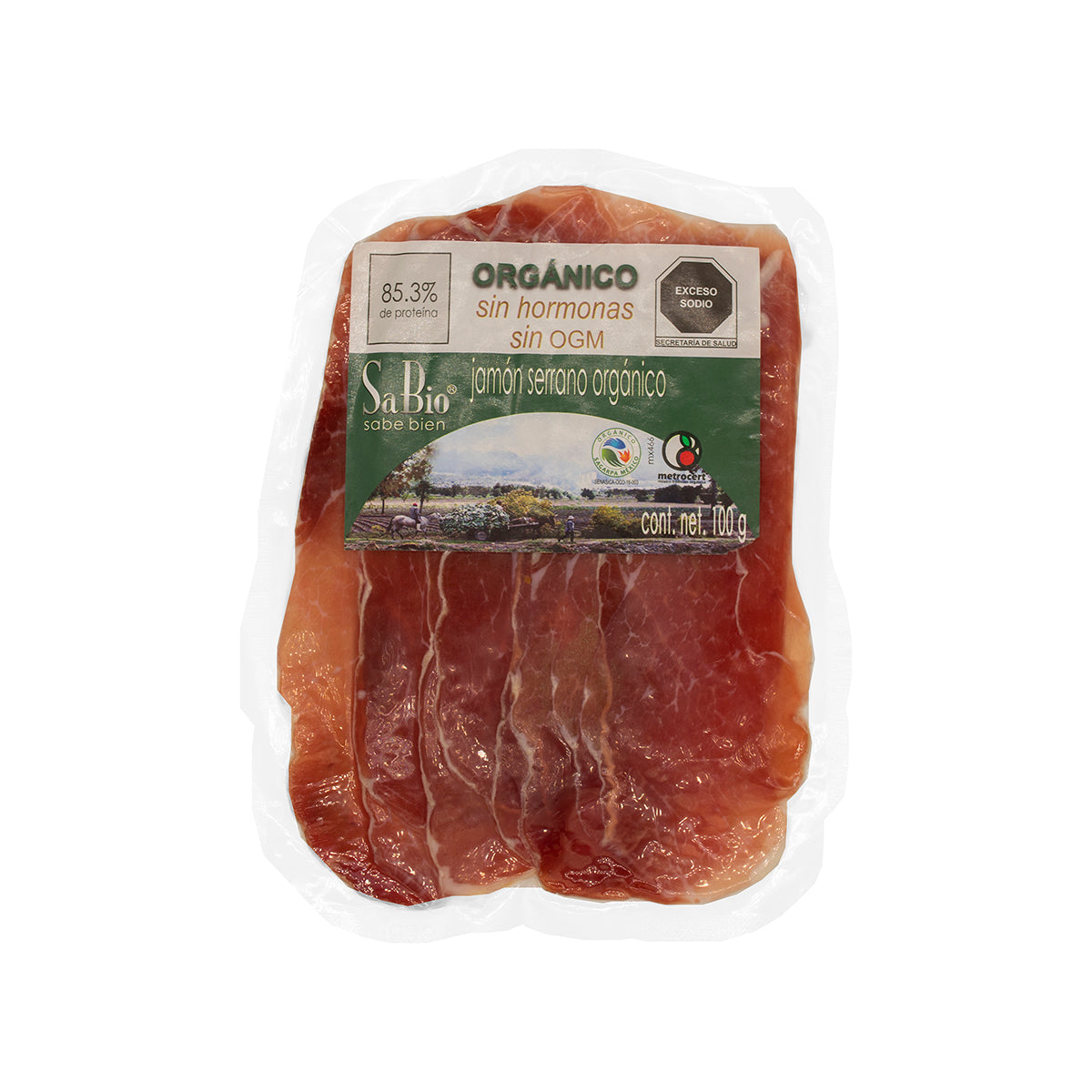 Jamon Serrano Orgánico 100g.