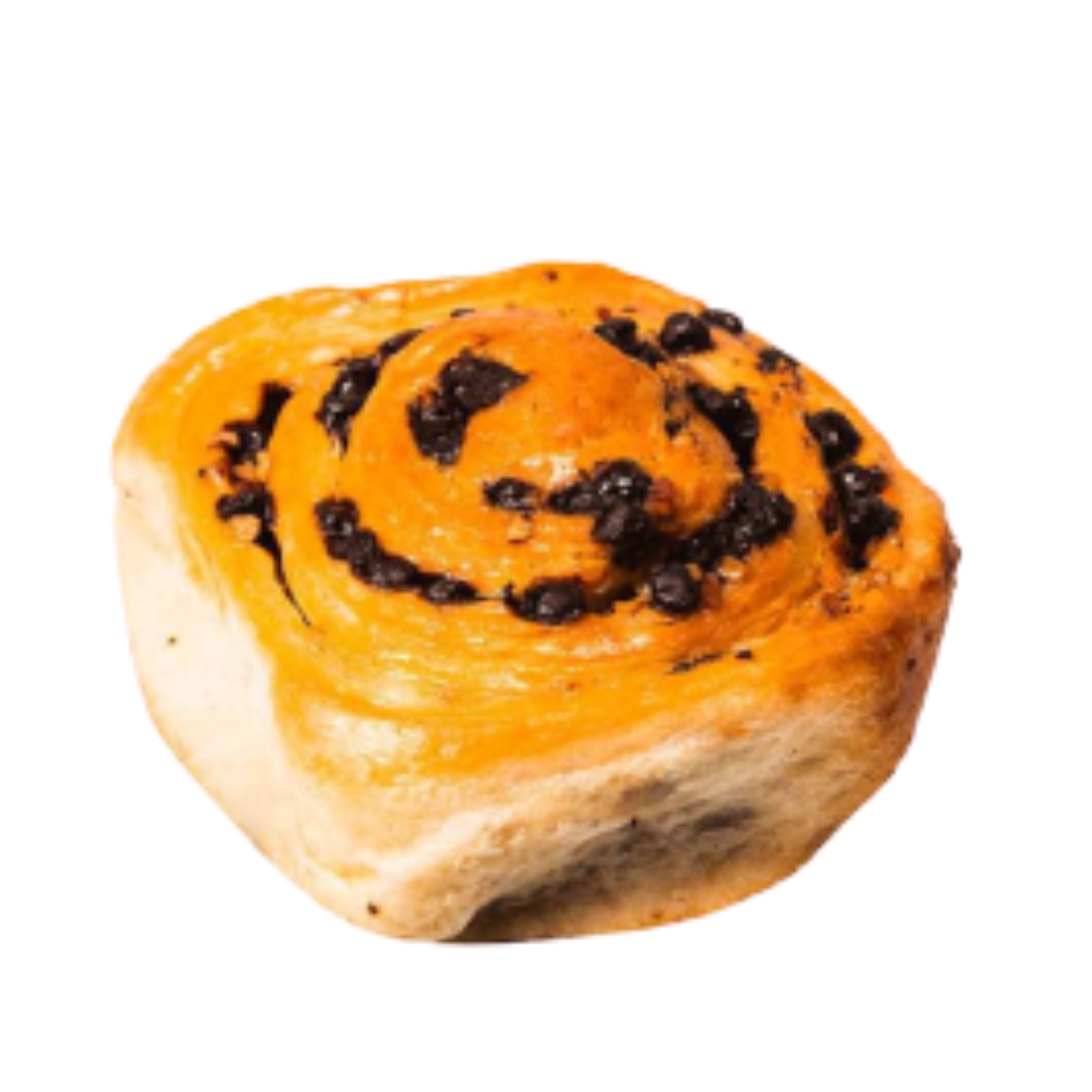 Rol de cacao y nuez sin gluten, Pan gabriel.