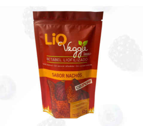 Betabel Liofilizado Sabor Nachos 12g.