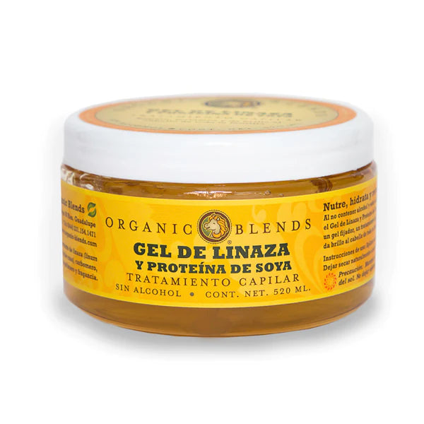 Gel de linaza, libre de químicos 520ml.