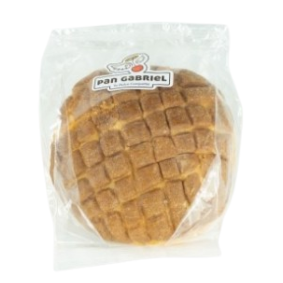 Concha sin gluten ni azúcar refinada cacao.