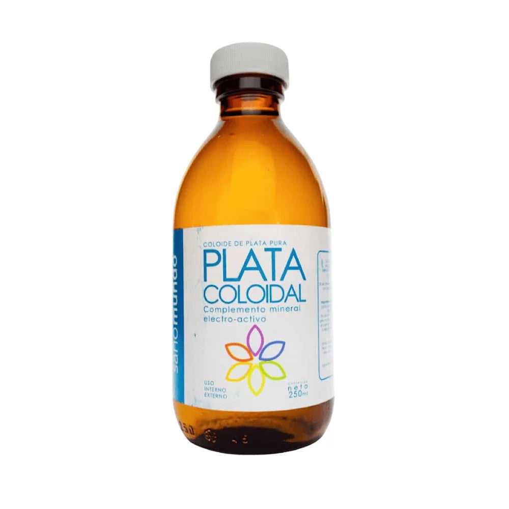 Plata Coloidal 250ml, Sano Mundo