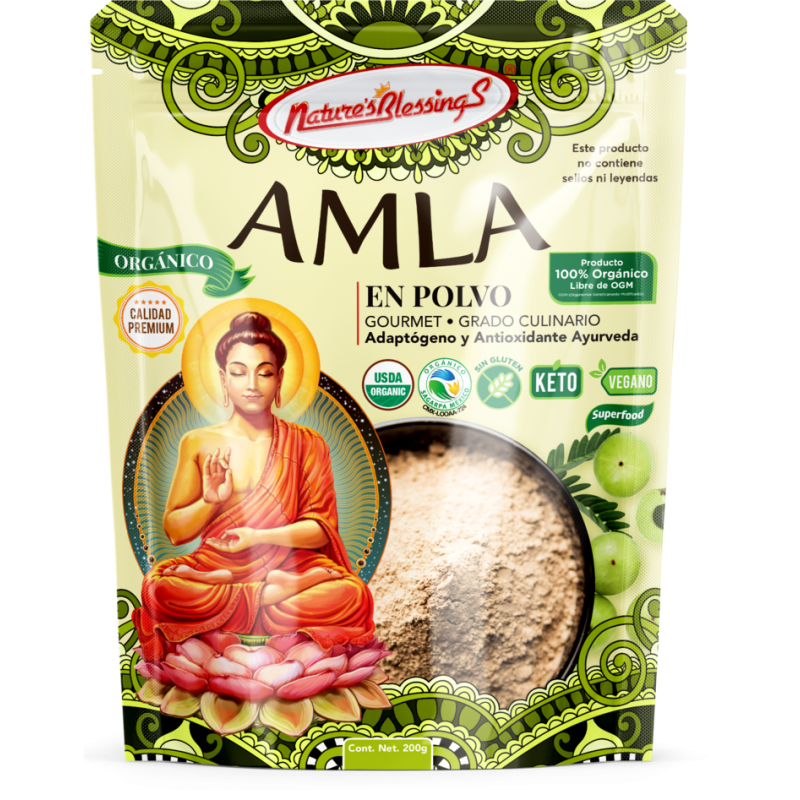 AMLA o Amalika Orgánico, Nature Blessing 200g.