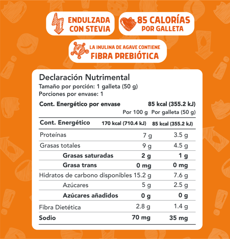 Galleta de Chispas De Chocolate sin azúcar, keto. Huipi