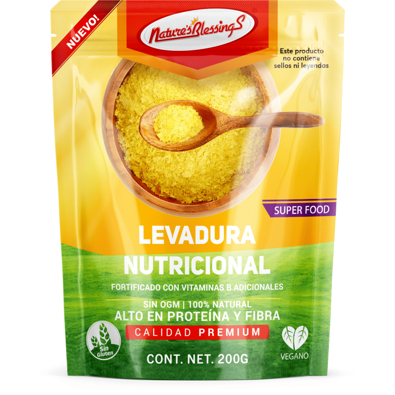 Levadura nutricional Hojuelas pequeñas 200g