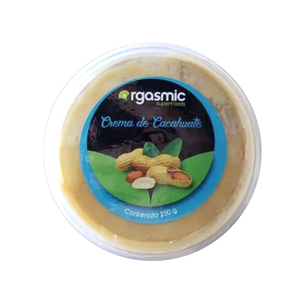 Crema de cacahuate, único ingrediente 250g.