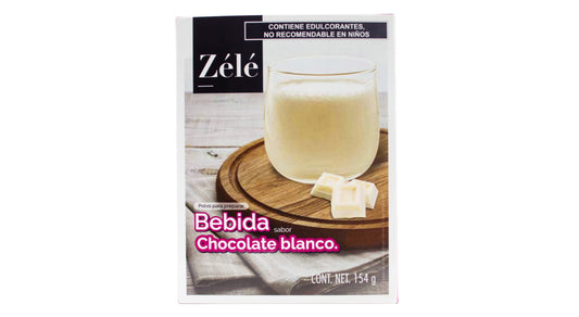 Polvo para preparar bebidas sabor chocolate blanco, 1 sobre zelé