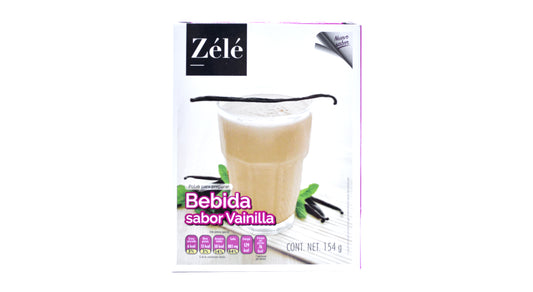 Polvo para preparar bebida sabor vainilla, 1 sobre zelé