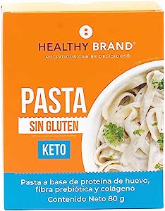 Pasta Baja En Carbohidratos, Healthy Brand.