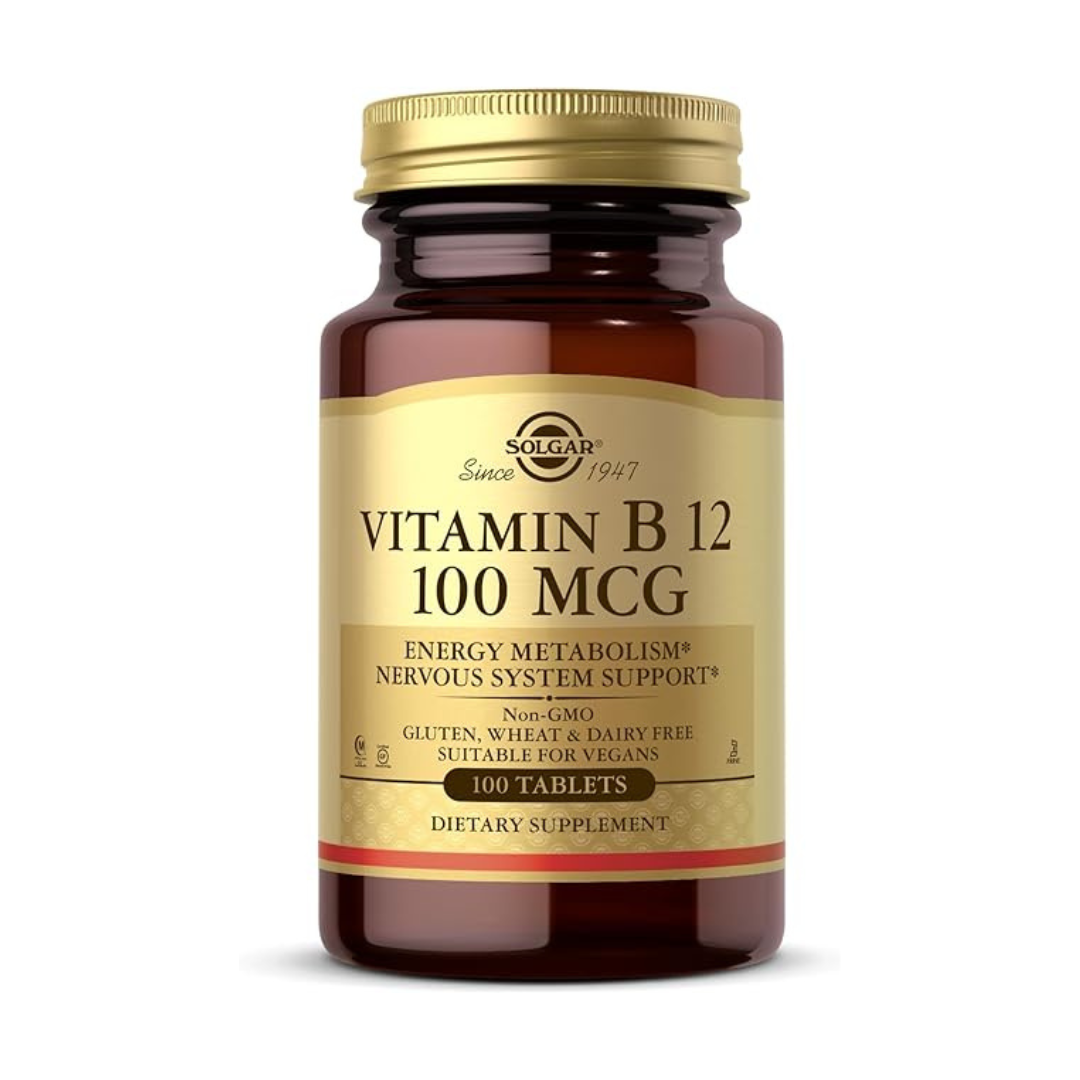 Vitamina B12 100 mcg - 100 tabletas