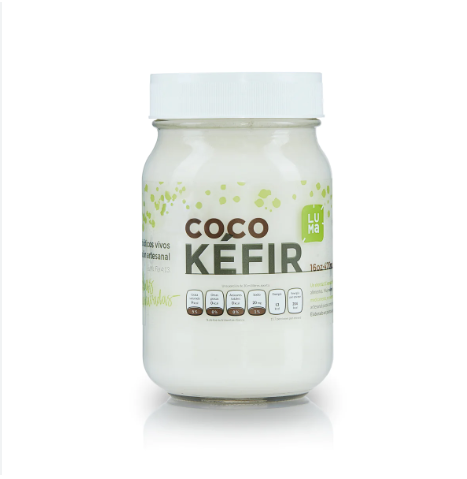 Probióticos Coco Kefir 470ml, Luma.